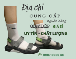 địa chỉ nguồn nhập sỉ giày dép chất lượng